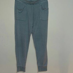 Green and white sweats